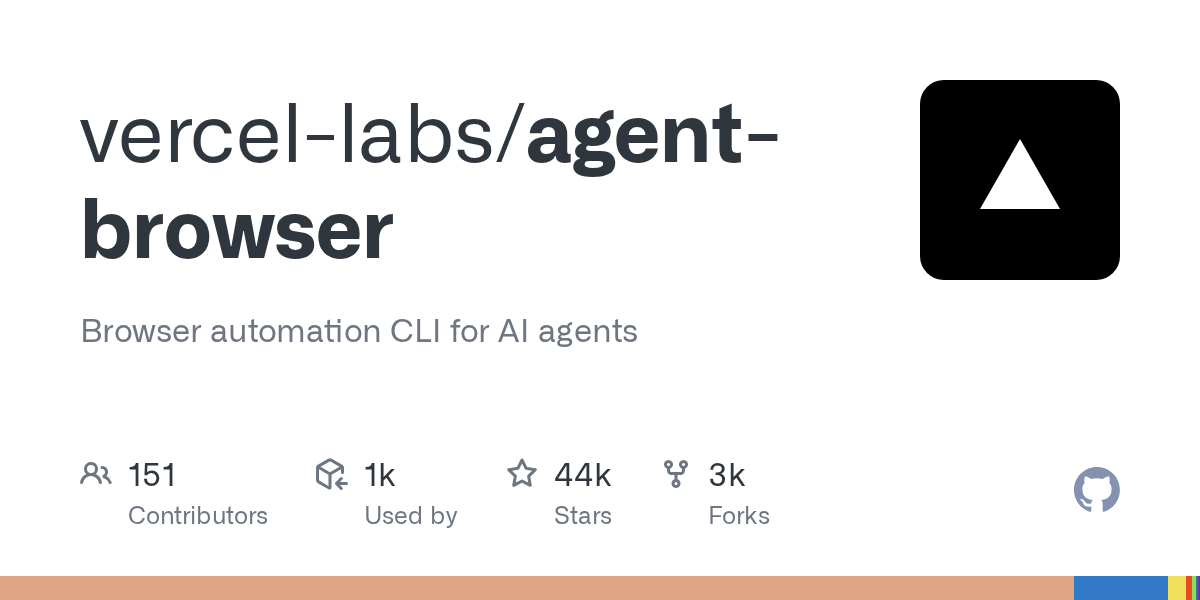 agent-browser 插件：给 AI 编程智能体装上真浏览器，点击、填表、截图一句话搞定