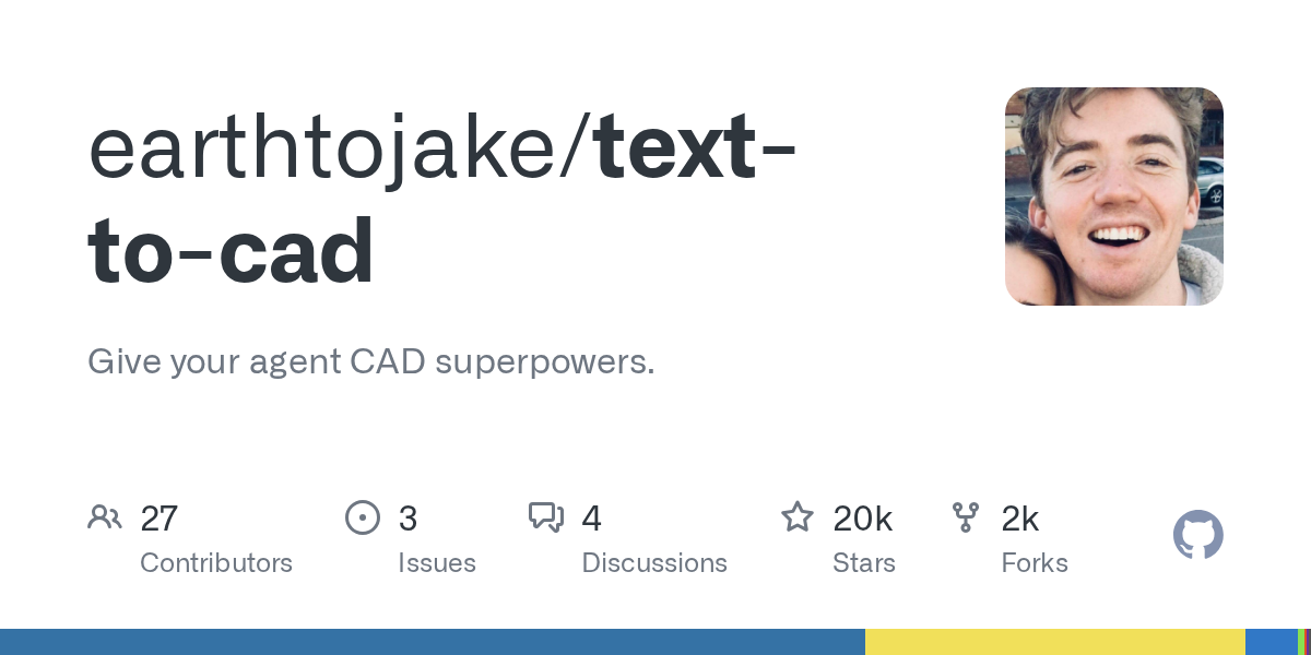 text-to-cad 插件:给 AI 智能体装上 CAD 能力,一句话生成能直接开模的 3D 模型