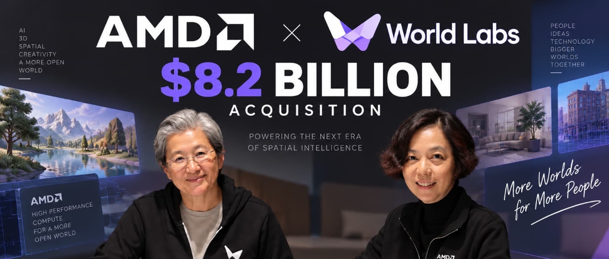 AMD 82 亿美元收购李飞飞 AI 创业公司;Manus 推出个人 AI 助手 CUE;今年低价手机将减少 2.3 亿部|极客早知道