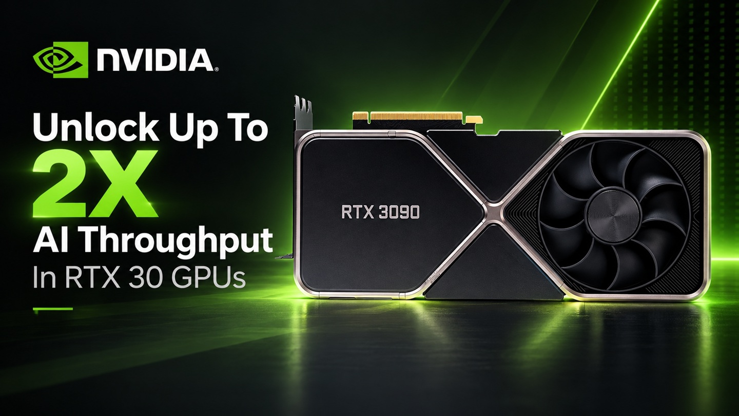 开源项目 GPU Unlock 可释放英伟达 RTX 30 系列显卡隐藏 AI 算力,实际性能提升可达 60%
